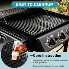 Criditpid Grill Grates Replacement for Char Griller 5050, 5650, 2121, 3001, 5…