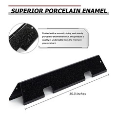 67046 Flavorizer Bars for Weber GS4 Spirit 2 Grill, Porcelain 15.3″, 16 GA