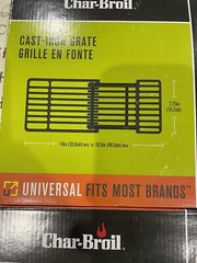 3X Char-Broil Adjustable Universal Grill Grate 14″ to 19.5″ x 7.75″ 1XSS&2x CSI