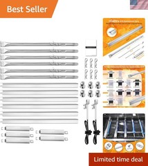 Versatile Grill Replacement Parts for Charbroil 4-6 Burner Models – Complete Kit