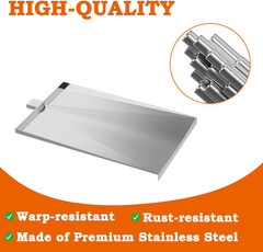 Delsbbq SUB025 Drip Tray for Traeger Grill, Bronson 20 BBQ055 Junior Elite 20 Ta