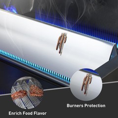 Weber Spirit & Spirit II 200 Series Flavorizer Bars & Burner Tubes Replacement