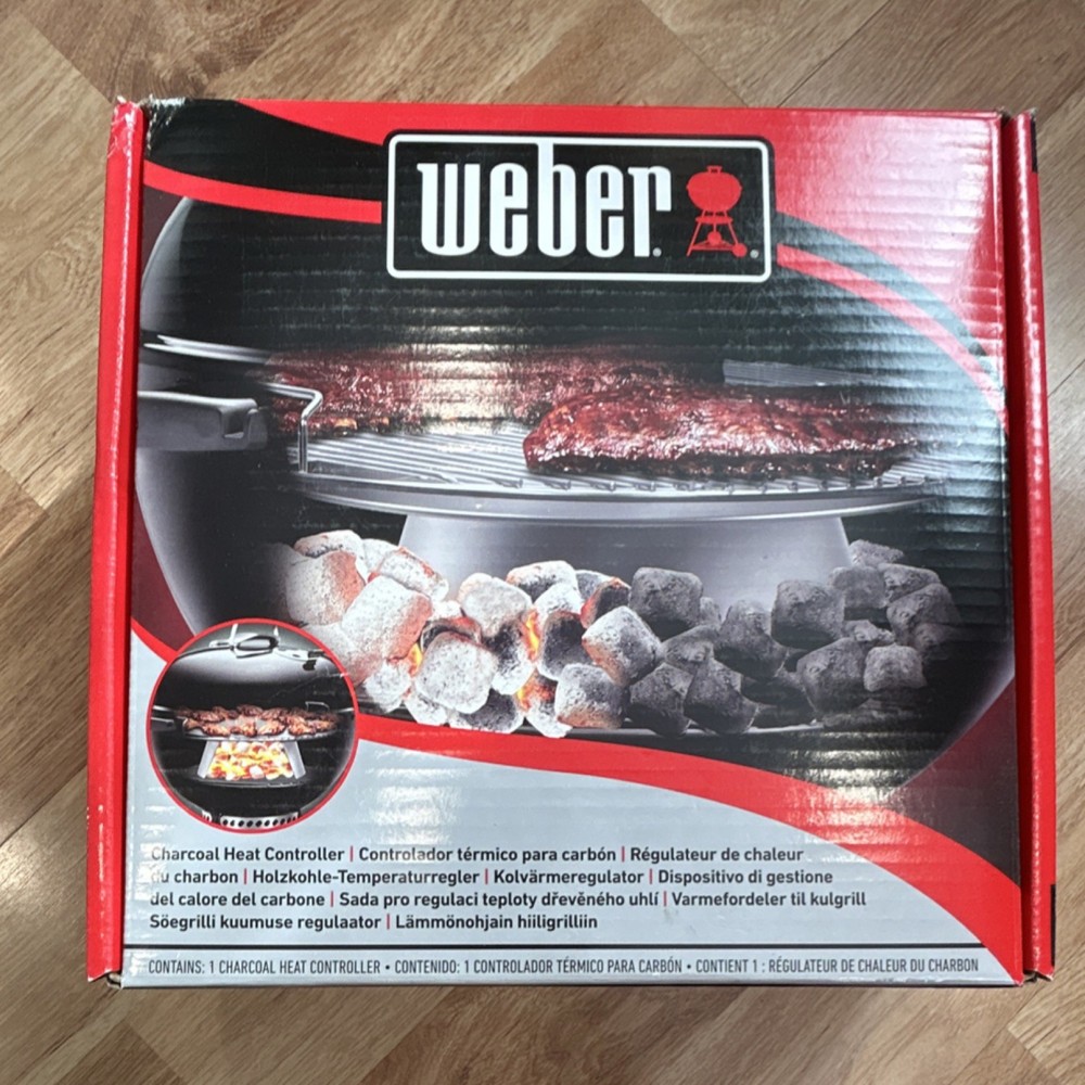 Weber Charcoal Heat Controller 7666 Silver Steel For Weber Grills