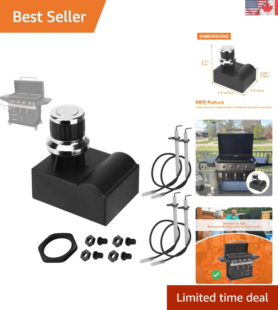 5 Outlet Electronic Grill Igniter Kit for Blackstone 36″ Griddle & Air Fryers