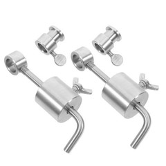 2Pcs Reusable Stainless Steel Bbq Counter Weights for Rotisserie Grill Spit Rods