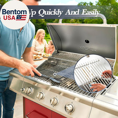 17 Inches Stainless Steel Cooking Grids Grates for Home Depot Nexgrill 720-0830H