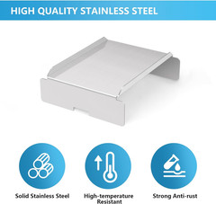 Stainless Steel Grill Heat Baffle Diffuser Replacement for Pit Boss 700 820 850