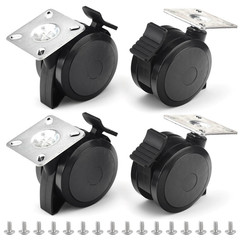 4 Pack 69828 69827 Locking Caster/Grill Wheels for Weber Spirit 200/300 Series G