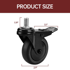 Pellet Grill Caster Wheel Replacement for Pit Boss Navigator Austin XL Sportsman