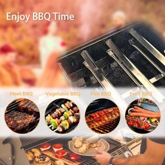 1 Set 463448021 Grill Replacement Parts For CharBroil Performance 5 Burner Tent