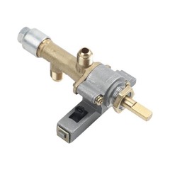 Piezo Ignition Gas Control Valve for Garden Use with Adjustable Flame Settings