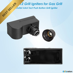 DHLG-12 Grill Ignitor Replacement 2 Outlet AAA Battery Electronic Ignition Modul