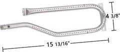 (Paquete de 3) Quemador de tubo de acero inoxidable