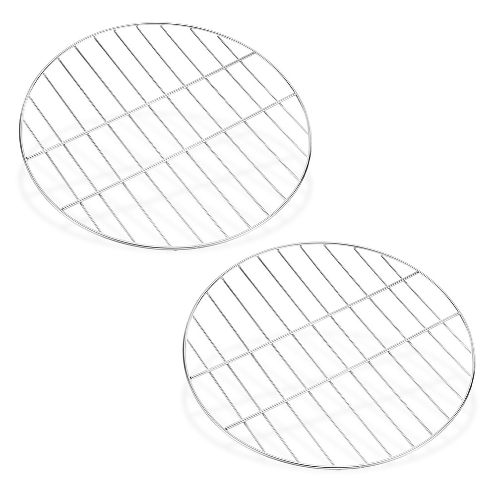 2 Pack Grill Grate Replacement, Steel Grill Grates for BBQ Parts [13.39 Inch]