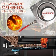 AC Hot Rod Grill Igniter Replacement for Traeger & Pit Boss Models