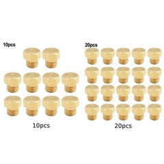 LP Gas Nozzle Kit Brass 0.8mm Orifice 10 or 20 Pack for BBQ Grill Adaptation