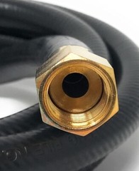 8′ LP Propane Gas Hose Assembly – 3/8″ Female Flare x 3/8″ Female Flare Coupling