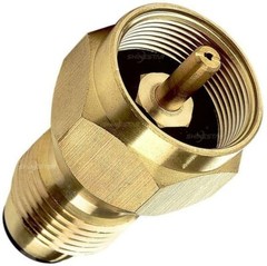 1LB Propane Tank Refill Adapter for Disposable Small Propane Bottle Solid Brass