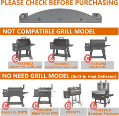 Heat Deflector Modification for Pit Boss: Improved Grate Temperatures with Pit B