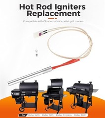 Upgraded 16801-20B Hot Rod Igniter Kit – 200W 120V, 1,200°F High-Temp Ignition