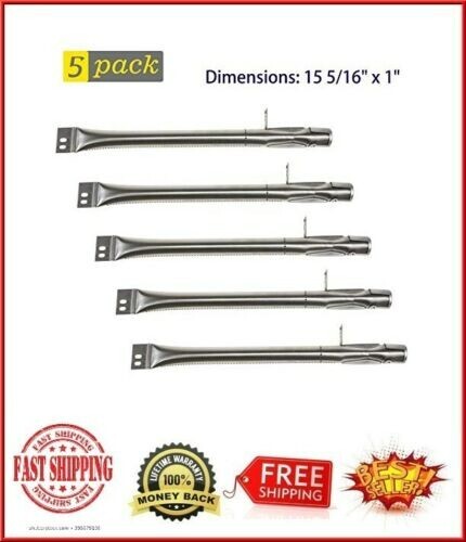 BBQ Gas Grill Burner Tube And Igniter Replacement Parts Kit For Brinkmann 5 Pack