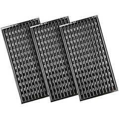 Grill Grates & Enameled Steel Emitter Plates for 3 Burner Infrared BBQ, 17×25.5