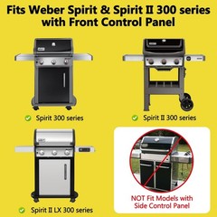 Spirit E310 Grill Parts, 7636 Flavorizer Bars & 69787 Burner Tube for Weber S…