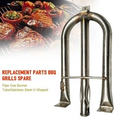 304 Stainless Steel U-Shaped Gas Burner Tube for BBQ Grill Stove Replacement