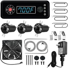Non-WiFi/Bluetooth Smoker Parts for Masterbuilt Gravity Series 560 MBG, Black