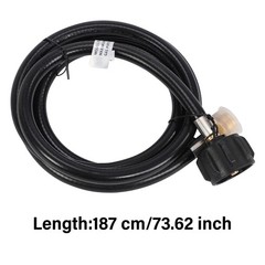 Propane Regulator Hose 6Ft Outdoor Indoor Replacement For Mr. Heater Big Buddy