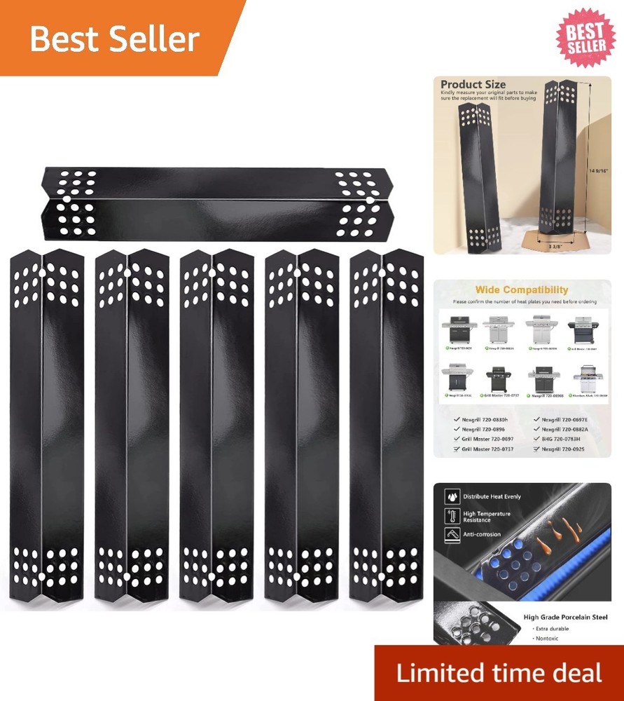 Ultimate 6-Pack Grill Heat Shields for Enhanced Cooking | Fits Nexgrill Models