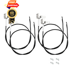 Grillflame BG179A Grill 4pcs Master Forge Ignitor Wire Kit, Black and white