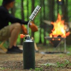 Stainless Steel Portable Torch for Flexible Use in BBQ and Jewelry Making