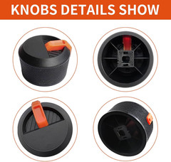 Grill Control Knobs for Blackstone Griddle 1666 1517 1554 1825 1836 17 22 28 36″
