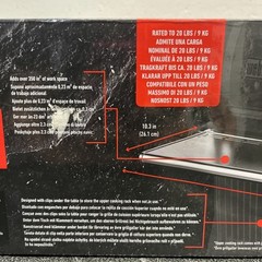 BRAND NEW!! Weber SmokeFire Stainless Steel Folding Front Shelf – EX6 S1 – 7003