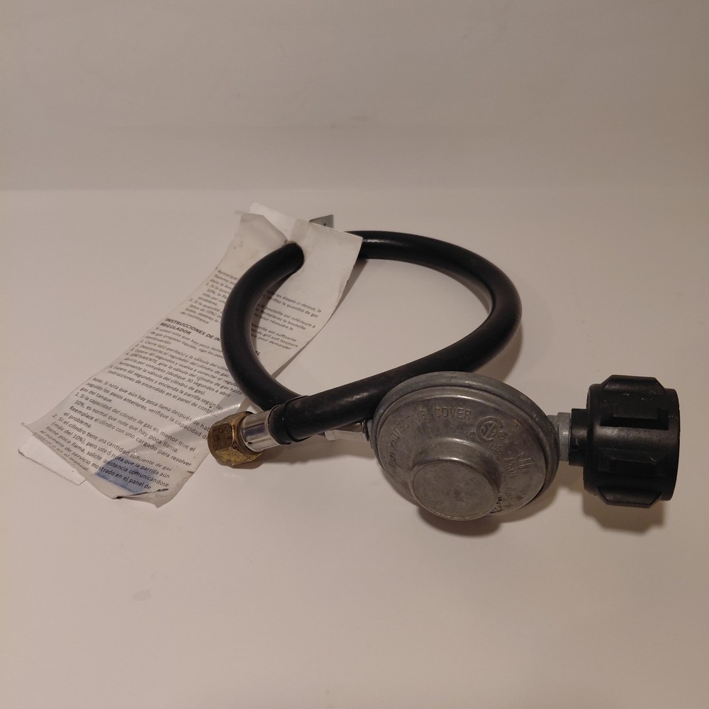 RYQC101 RY0952 Low Pressure 48000 BTU/HR LP Gas Grill Regulator With Hose
