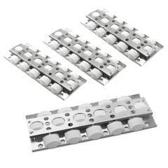 BTCDR 16” Ceramic Briquettes Tray Grill Replacement Parts for Sliver