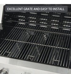 Stainless Steel Grill Grates for KitchenAid 740-0780 720-0745A 3 Piece Set