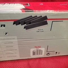 WEBER 15.3″ FLAVORIZER BARS Replacement Set 5 Spirit 300 Spirit II 7636 enameled