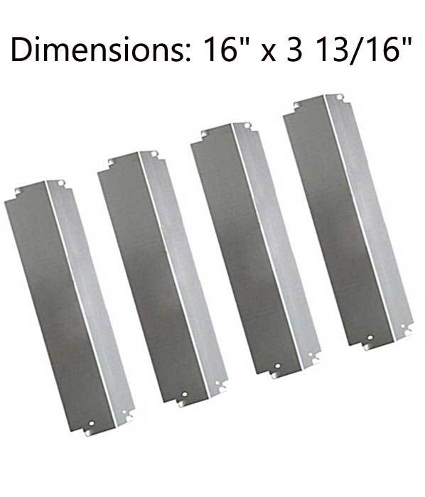 Coleman 85-3026-0, 85-3028-6, G52203, G52204, Centro 2800 (4-PK) Heat Shield