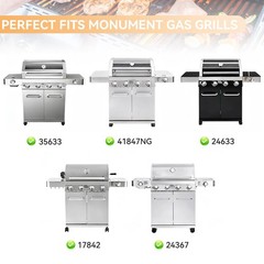 4 Burner Grill Replacement Parts Kit for Monument Kitchenaid Gas Grills