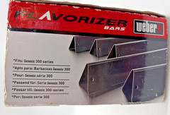 Genuine Weber 7621 Flavorizer Bars Genesis 300 2011-2016 Set 5 Open Box