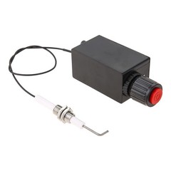 Igniter Kit Push Button 11.8inch Electrode Cable AA Battery Fire Pit Gas