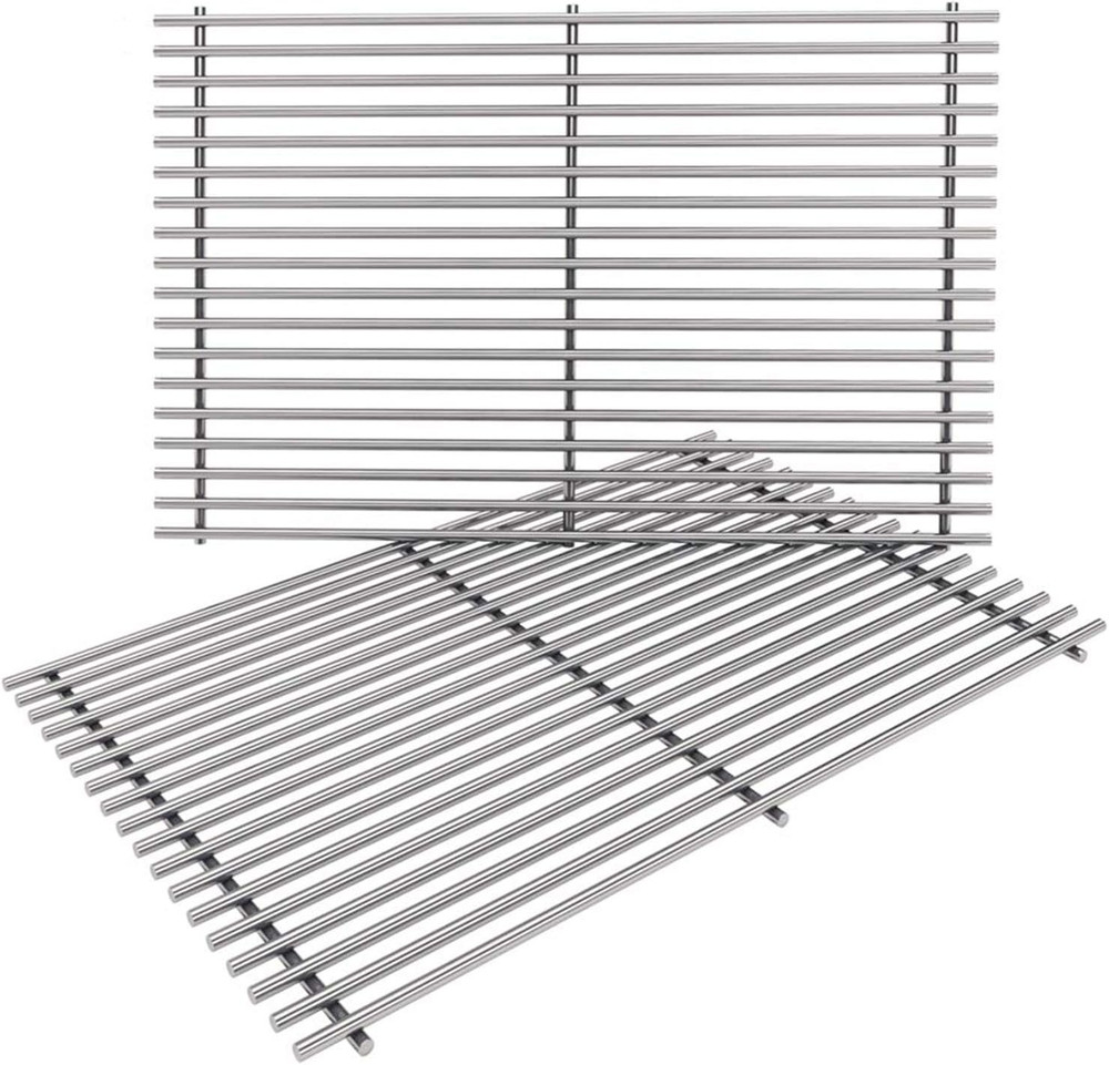 2 Pack Cooking Grates Steel Grill Parts for Weber Genesis 300 Series E330 E310