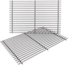 2 Pack Cooking Grates Steel Grill Parts for Weber Genesis 300 Series E330 E310