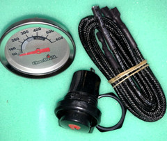 Char-Broil 1.85’ Temperature Gauge with new wiring an ignition but
