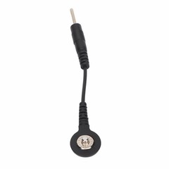 2 Inch 20pcs Black Snap Electrode Wire Electrode Wires for TENS Machine WT