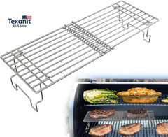 Universal Griddle Warming Rack for Pit Boss Traeger Wood Pellet Smoker Grill, Ad