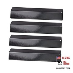 Grill Heat Plate Porcelain Steel Heat Shield for Brinkmann 810-3660-S 4 Pack