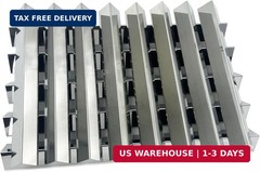 DP109 13-Pack SS Flavorizer Bars for Weber Genesis 1000–5000 Platinum I II 7538